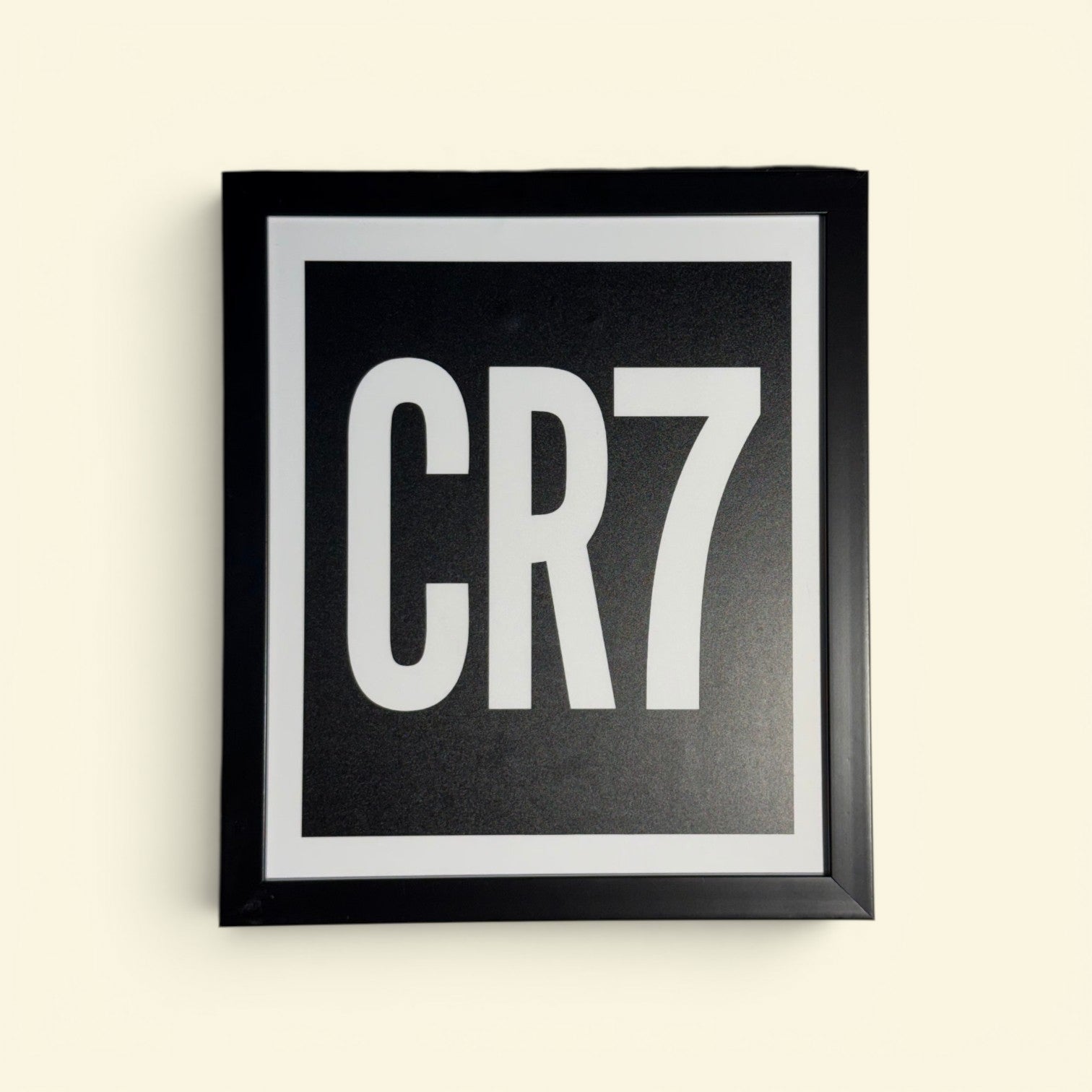 Cristiano Ronaldo (CR7) 9-Piece Wall Frame Collection | Premium Football Wall Art & Room Decor for Fans