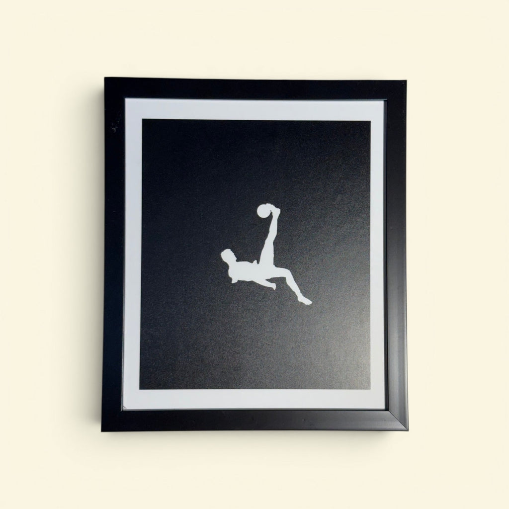 Cristiano Ronaldo (CR7) 9-Piece Wall Frame Collection | Premium Football Wall Art & Room Decor for Fans