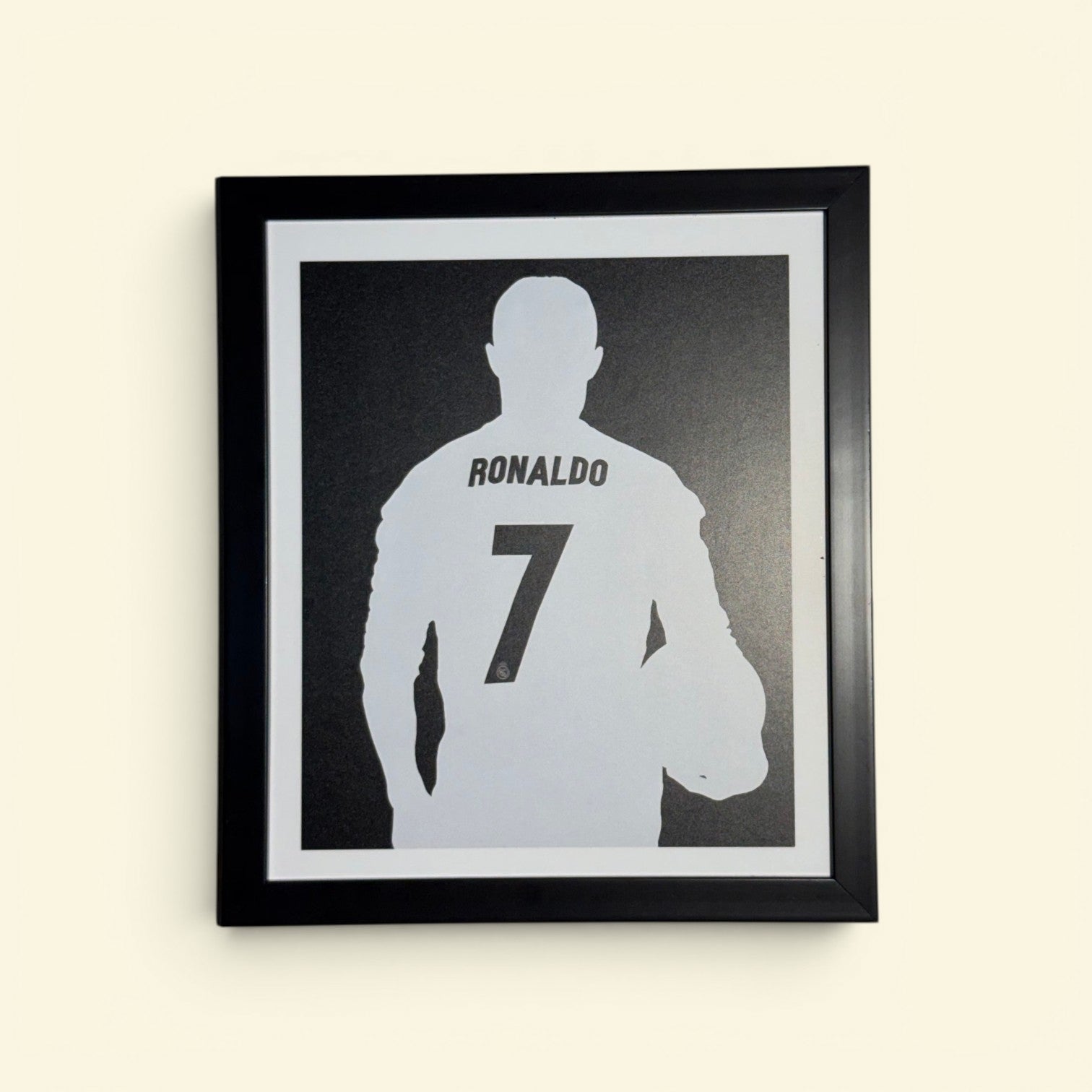 Cristiano Ronaldo (CR7) 9-Piece Wall Frame Collection | Premium Football Wall Art & Room Decor for Fans
